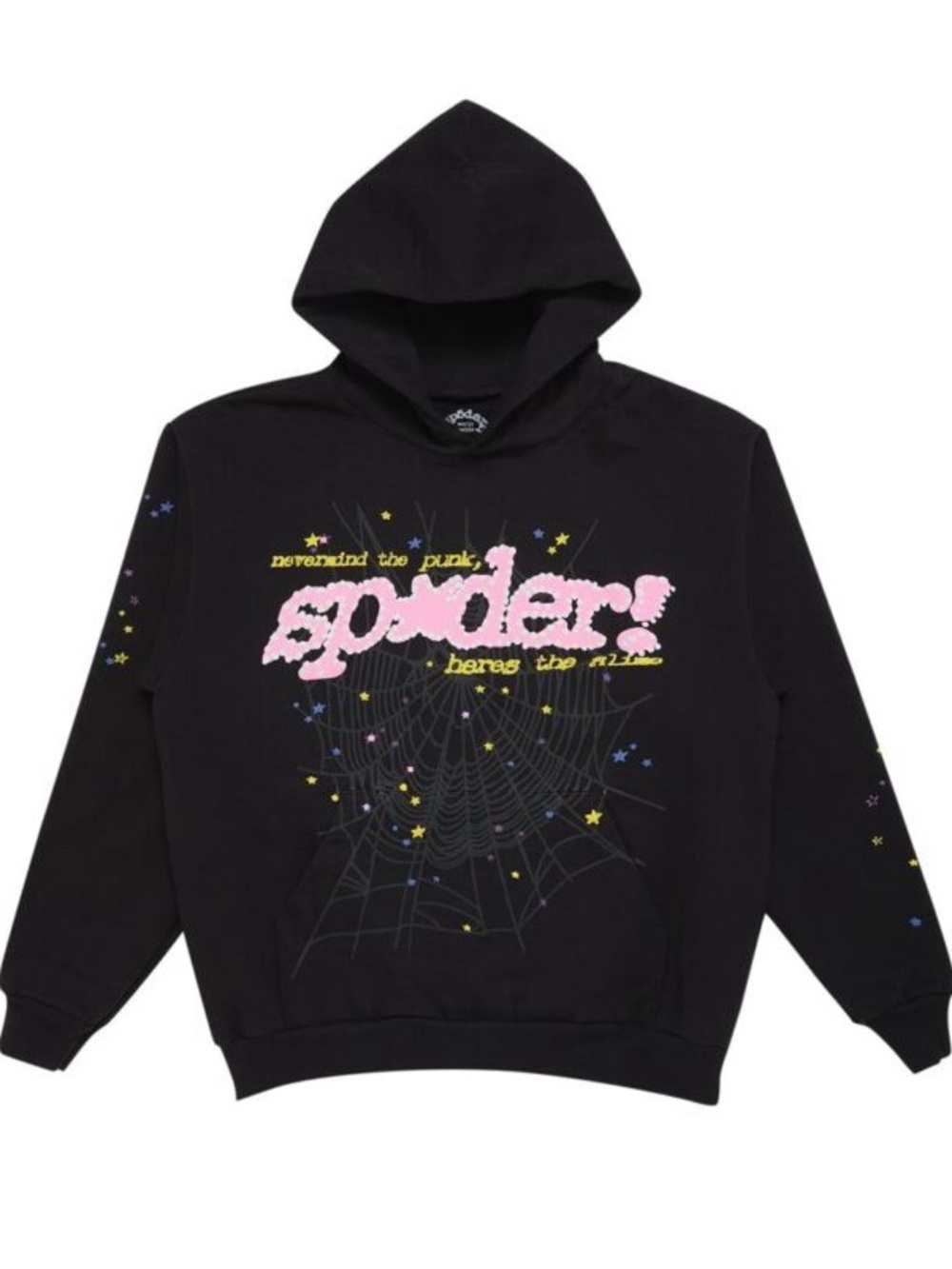 Sp5der P*NK V2 hoodie